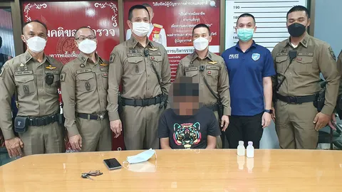 จับแล้ว พ่อโหดอุ้มลูก 3 ขวบฆ่าดินยัดปาก ขี่จยย.หนี จนมุมคาปั๊มชลบุรี