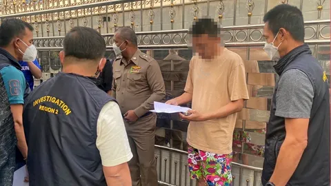 จับสารวัตรหมึกปล้นเศรษฐีจีน ลูกสมุนซัดทอด คุมฝากขังทันที! เจ้าตัวยันปฏิเสธ