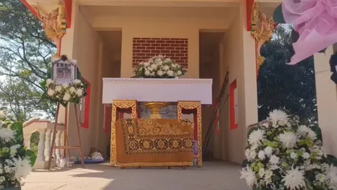 สุดเศร้าเผาแล้ว "น้องเปียโน" เหยื่อพ่อเมายาเอาดินอุดปากทิ้งไร่มันนครสวรรค์