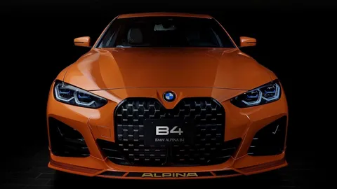 ขายในญี่ปุ่น มีแค่สี่คัน! BMW Alpina B4 Gran Coupe น้องส้มสุดสวย