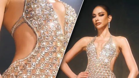 เปิดที่มาชุดราตรี แอนนา เสือ จากขยะไร้ค่า แฝงความหมายลึกซึ้ง ทำต่างชาติตะลึง