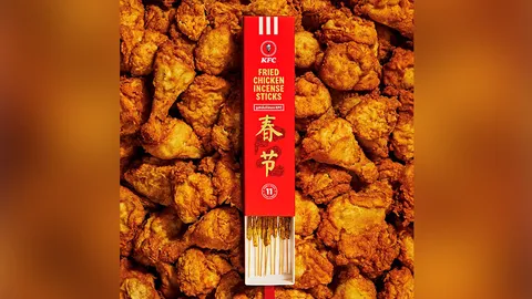 KFC เดบิวต์ธูปกลิ่นไก่ทอดสูตรผู้พัน รับตรุษจีน เชื่อแคมเปญโดนใจชาว Gen Z