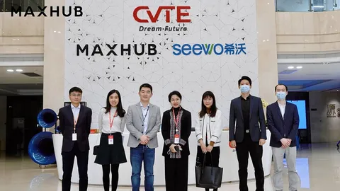 "จิราพร สุดานิช" เข้าชม CVTE บริษัทอุตสาหกรรมการศึกษา