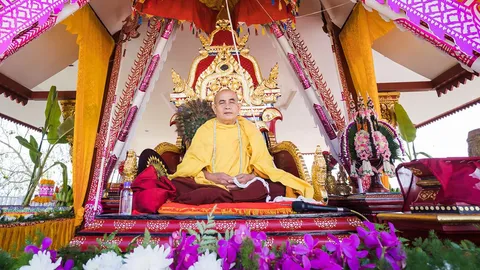 59 ปี 39 พรรษา “ครูบาบุญชุ่ม” เตรียมเข้ากรรมฐานในถ้ำ 3 เดือน หลังหายอาพาธ