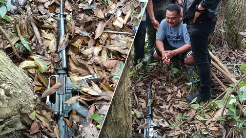 จับได้แล้ว 2 หนุ่มใช้ M16 ยิงตำรวจกับเพื่อน ตาย 1 บาดเจ็บ 2 ที่สงขลา