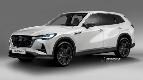 หล่อกว่าเดิม เพิ่มเติมคือเสียบปลั๊กชาร์จ! MAZDA CX-90 PHEV 2023 