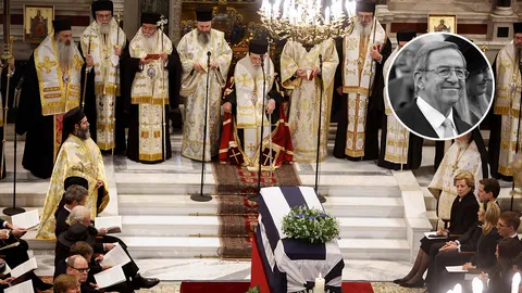 เหล่าพระบรมวงศานุวงศ์ยุโรป ร่วมพิธีพระบรมศพ อดีตกษัตริย์กรีซองค์สุดท้าย