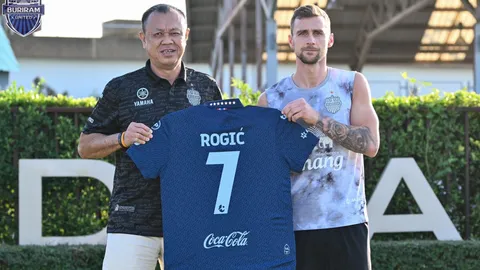 ล่าทุกแชมป์ "บุรีรัมย์" เปิดตัวมิดฟิลด์สารพัดประโยชน์ 2 สัญชาติ สวมเบอร์ 7 ลุยเลก 2 