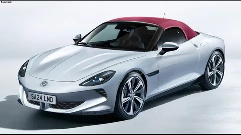 เปิดตัวปีนี้ ส่งรถปีหน้า มาซะที MG Cyberster electric sports car