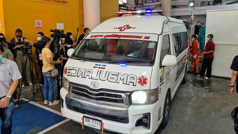 ตรวจดีเอ็นเอ 11 ศพ เหยื่อรถตู้ชนไฟลุกย่างสด พิสูจน์ซาก-คนขับหลับใน