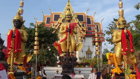 วิธีเดินทางไปวัดจุฬามณี บวงสรวงท้าวเวสสุวรรณ ประจำปี 2566