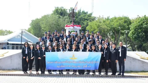 "พสบ.ทอ.17" เยี่ยมบ้าน "กองบิน 5" ชมพิพิธภัณฑ์ ดูประวัติศาสตร์ทางทหาร