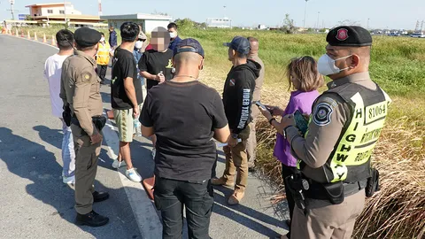 “3 มังกรจีน” โดดรถหนีภัย อ้างโดนหลอกส่งไปเมียนมา