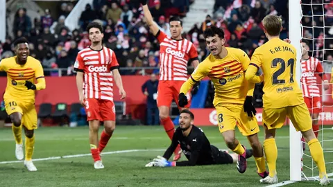 "บาร์เซโลนา" แรงต่อเนื่อง บุกเฉือน "กิโรนา" รั้งจ่าฝูงลาลีกา หนีราชัน 6 แต้ม