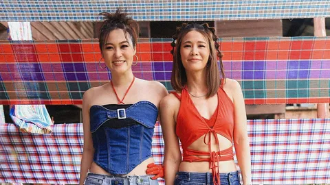 "โบ-จอยซ์" ตัวแม่ยุคY2K  ชวน "ใบปอ-โทนี่" แดนซ์ MVผ้าเช็ดหน้าในหนัง "เธอกับฉันกับฉัน"