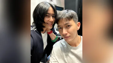 จำแทบไม่ได้ พุฒ-จุ๋ย เปลี่ยนลุคตัดผมทรงใหม่ หน้าเด็กเหมือนพระเอกเกาหลี