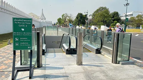 จุดเช็กอินใหม่สนามหลวง อุโมงค์หน้าพระลาน-รับนักท่องเที่ยวนับหมื่น