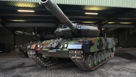 3 ชาติยุโรปลงขันซ่อมรถถัง ‘เลพเพิร์ด 1’ ส่งให้ยูเครน 100 คัน