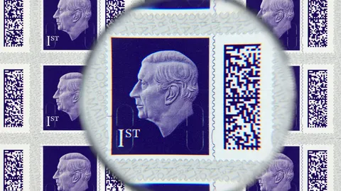 ไปรษณีย์อังกฤษเปิดตัวแสตมป์กษัตริย์ชาร์ลส์