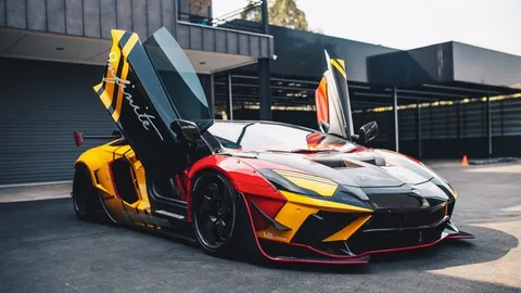 ยังหาไม่เจอ อาจเปลี่ยนสี! Lamborghini Mad Bull Liberty Walk V2 ซุปคาร์หรูล่องหนของ เบนซ์ เดม่อน