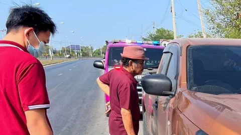 พ่อค้าตกอับ ขายปลาซาบะ หนี้สินรุมเร้า คิดสั้นรมควัน คารถกระบะ