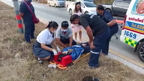 เปิดใจ "น้องมิ้นท์" ฮีโร่ชุดนักเรียน ช่วยเหลือคนเจ็บ ในอุบัติเหตุรถชนกลางถนน