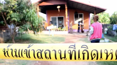 หนุ่มกาฬสินธุ์หึงโหดบุกเผาบ้านเมีย ยิงพ่อตา แถมยิงใส่ ตร.โดนสวน 4 นัดดับ