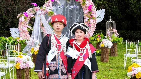 ไม่มีคำว่าสาย บ่าวสาววัย 42 จับมือเข้าประตูวิวาห์ หลังอยู่ด้วยกันมากว่า 22 ปี