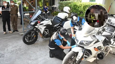 ฟัน 4 ตำรวจนำขบวน "วินัยร้ายแรง" พิษรับจ๊อบนักท่องเที่ยวจีน ยังภาคเสธ