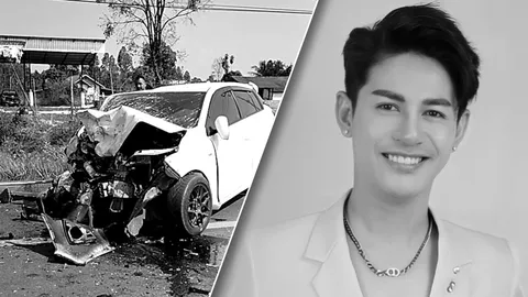 พ่อยังทำใจไม่ได้ "นิว มุกดา" พระเอกหมอลำเสียชีวิต คาดกำลังไปขึ้นแสดง (คลิป)