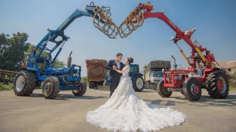 หวานกว่าใคร คู่รัก จนท.ปภ. ถ่ายพรีเวดดิ้งกลางไร่อ้อย เหตุรักในอาชีพชาวไร่