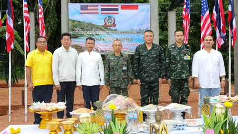 พิธียกเสาเอกอาคารอเนกประสงค์ โครงการช่วยเหลือประชาชน