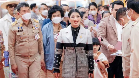 เชียงรายรับเสด็จ “เจ้าฟ้าสิริวัณณวรีฯ” ยูเอ็นทึ่งพระวิสัยทัศน์ส่งเสริมความยั่งยืนผ้าไทย