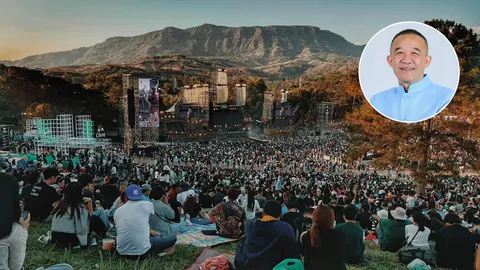 ผู้ว่าฯ เพชรบูรณ์ เผยคอนเสิร์ตร็อกเขาค้อกระตุ้น ศก.เงินหมุนเวียนกว่า 75 ล้าน