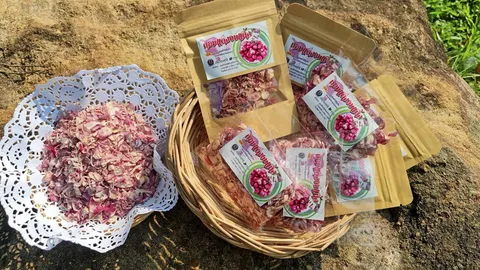 หอมแดงอบแห้งพร้อมใช้ ยืดอายุได้นาน 4 เท่าตัว