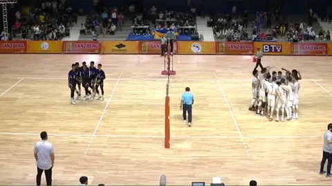 แพ้แต่ไม่อาย "วอลเลย์บอลชายกัมพูชา" ชุดซีเกมส์ อุ่นแพ้ "ยู-19" ฝรั่งเศส (คลิป)