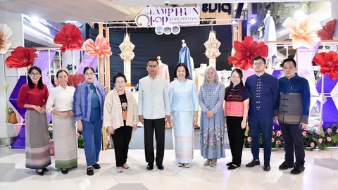 สินค้าโอทอปลำพูน 5 วัน โกยรายได้เกือบ 8 ล้านบาท