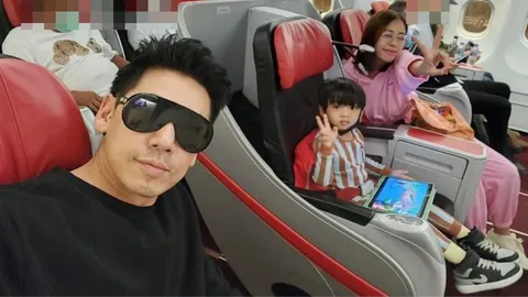 นิวเคลียร์-เพชรจ้า พา น้องไทก้า ไปตะลุยญี่ปุ่น แต่แยกกันพาลูกเที่ยว (คลิป)