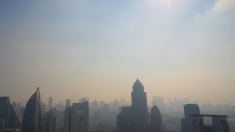 สภาพอากาศวันนี้ ไทยตอนบนเย็นช่วงเช้า-ฝุ่นสะสมมาก ภาคใต้มีฝนฟ้าคะนอง