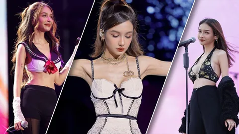 รวมแฟชั่นชุดขึ้นคอนเสิร์ต โบกี้ไลอ้อน แต่ละชุดสุดปัง จัดเต็มทุกงาน