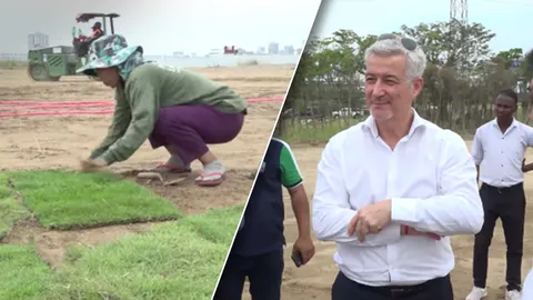 คอนเฟิร์ม สนามคริกเกต ซีเกมส์ 2023 เท่ามาตรฐานสากล-ชาวเขมร กลัวสร้างไม่ทัน (คลิป)