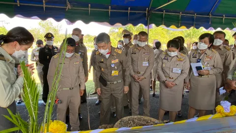 "องคมนตรี" ติดตามขับเคลื่อนโครงการพระราชดำริ ศูนย์พัฒนาการเกษตรภูสิงห์
