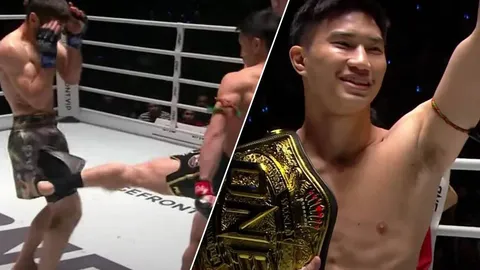 จบอย่างไว "ตะวันฉาย" หวด "ยูซูพอฟ" จอดยกแรก ป้องกันเข็มขัดแชมป์โลกสำเร็จ