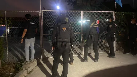 ปส.ค้น 8 จุด อยุธยา ขยายผลจับกุมเครือข่ายขนยาไอซ์ 295 กิโลฯ ลงภาคใต้