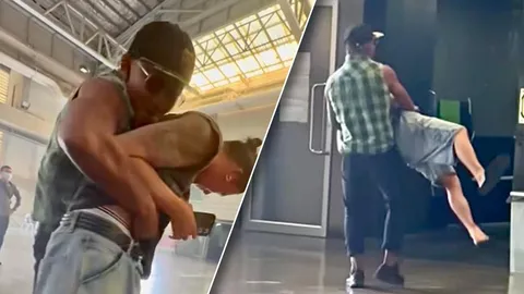 อย่างโหด "บัวขาว" ลอบอุ้ม "ตลกชื่อดัง" ด้วยมือเปล่า ก่อนปล่อยทิ้งข้างถังขยะ (คลิป)