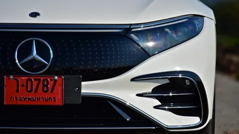 BENZ จับมือ OR โชว์ความพร้อมโครงสร้างพื้นฐานรถยนต์ไฟฟ้า ทดสอบในภาคเหนือ กับ EQS 500 4MATIC