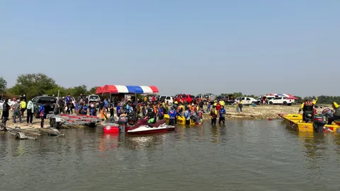 ไร้ปาฏิหาริย์ พบศพนักพารามอเตอร์ ตกกลางเขื่อนป่าสักฯ แล้ว เมีย-ลูกร่ำไห้ (คลิป)