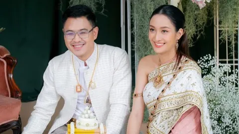 รักมา 8 ปี "แซนดี้-ชลิดา" เข้าพิธีวิวาห์กับแฟนหนุ่มนักบิน ลุ้นปั๊มทายาท