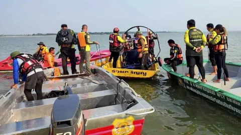 พบศพคนขับร่มพารามอเตอร์ เจอลมพัดหมุนตกเขื่อนป่าสักฯ “ลูกเมีย” สุดเศร้า (คลิป)