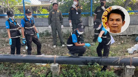 ผัวคลั่งโหดจุดไฟเผาเมีย วิ่งเปลือยโดดหนีลงน้ำ ถูกตามแทงซ้ำตายสยอง